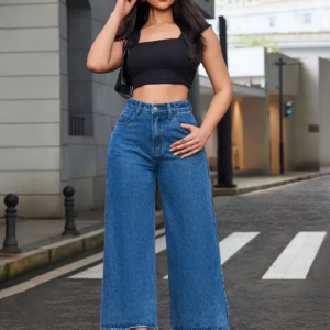 Low-Rise Straight-Leg Denim Jeans